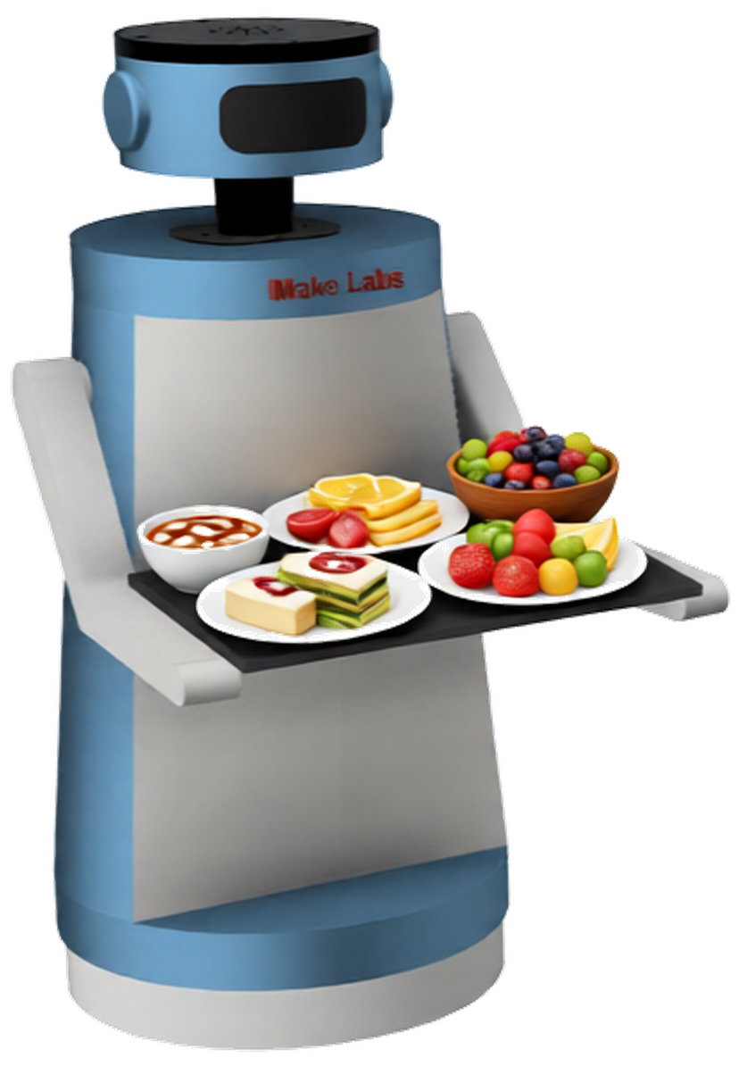 Food Delivery Robot – Smart, Hygienic & Delightfully Efficient